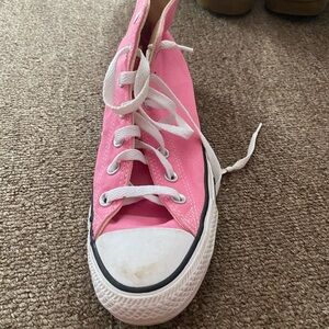 Pink converse
